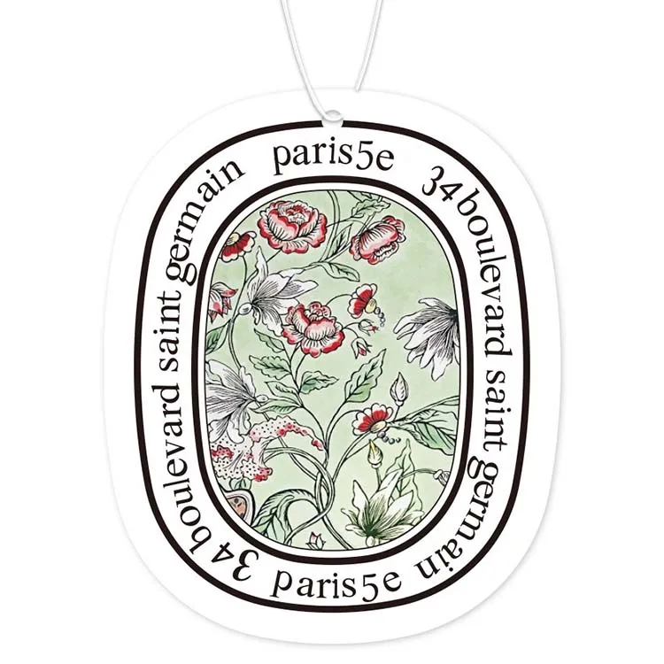 Custom Shape Full Color Air Freshener 3" 4