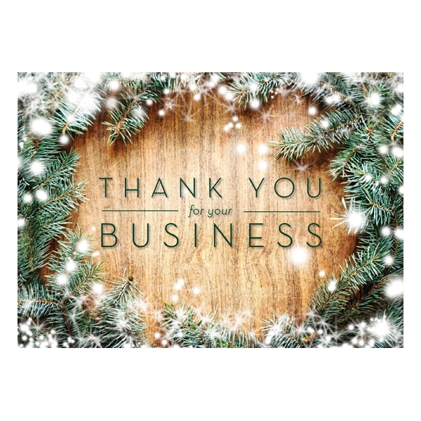 Thanks for the Business! Holiday Greeting Card 1