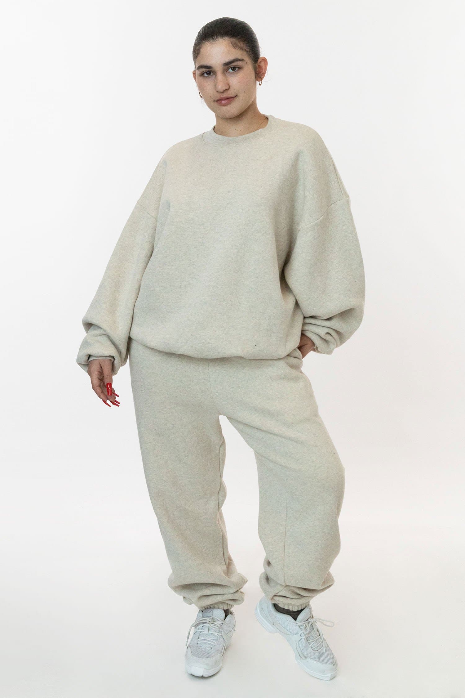 12 OZ MID-WEIGHT FLEECE WIDE SWEATPANTS 6