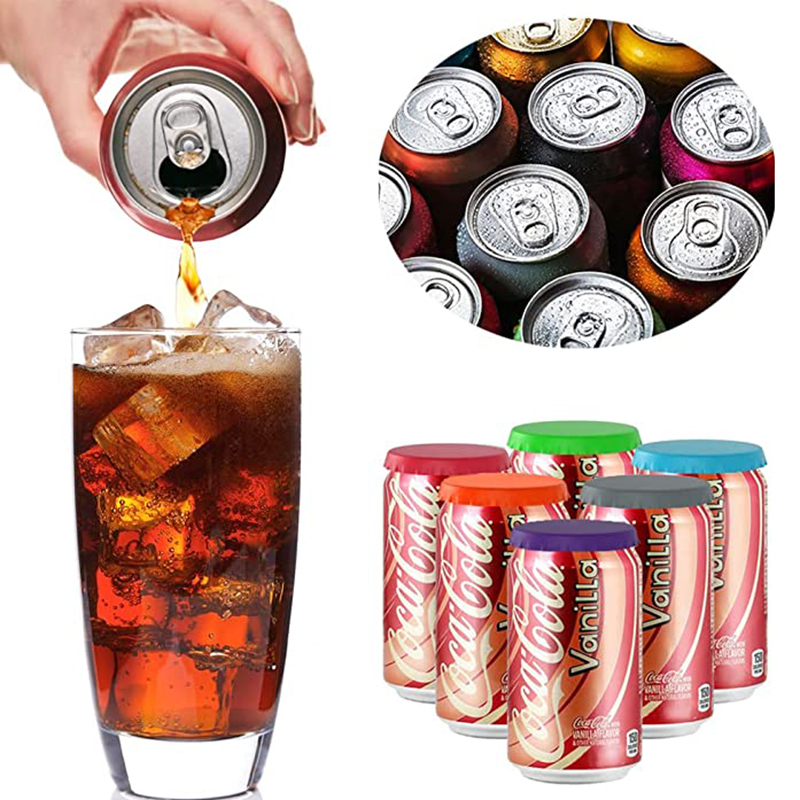 Silicone Reusable Soda Can Lids 7