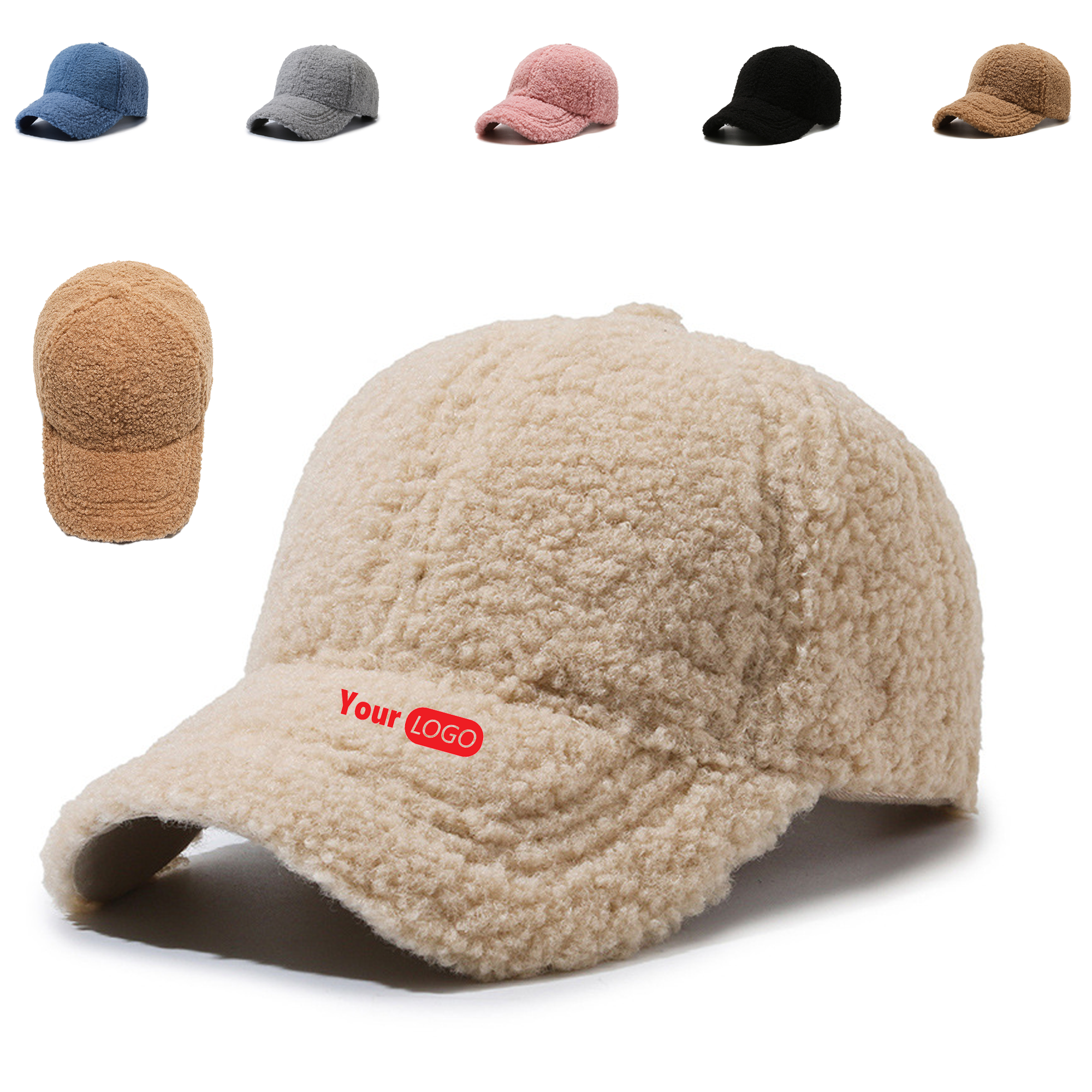 Baseball Cap in Lamb Wool 2