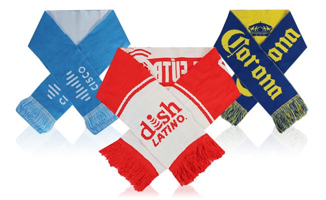 Pantone Matched Jacquard Stadium Scarf