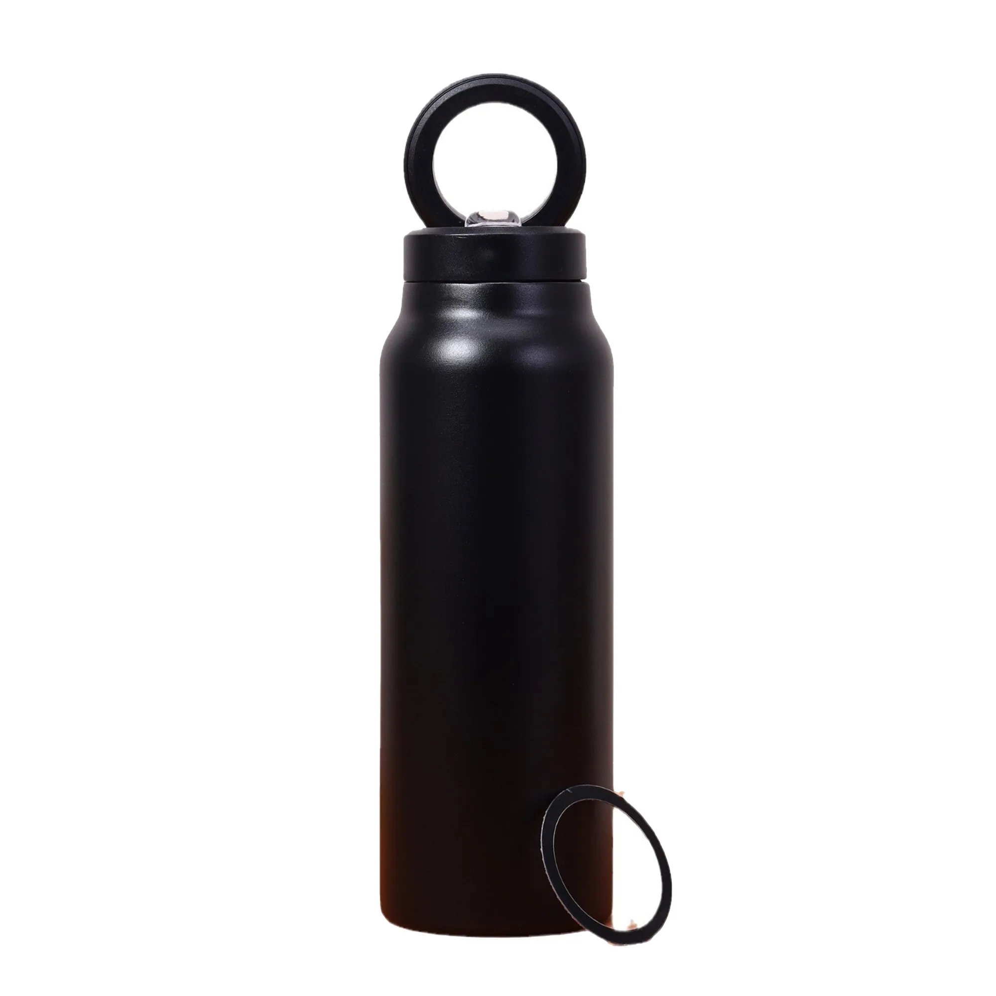 24OZ 304 Stainless Steel Vacuum Flask Magnetic Phone Holder 3