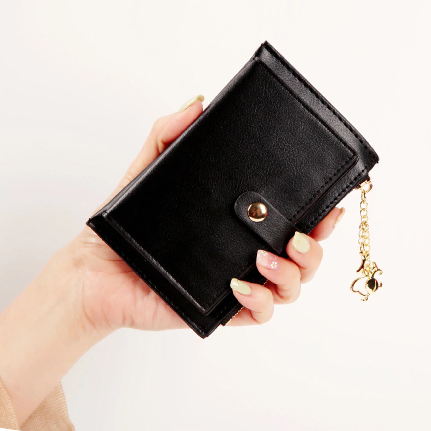 Pu Leather Compact Wallet 6