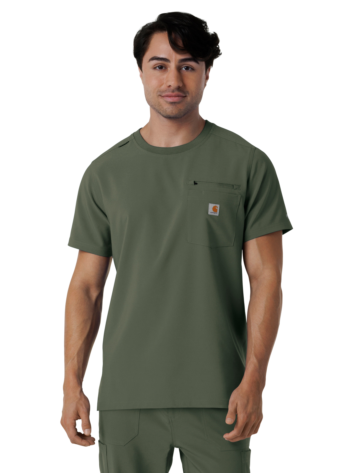 Carhartt Scrubs - Force Cross-Flex - Men's Two-Pocket Crew Neck Scrub Top 9