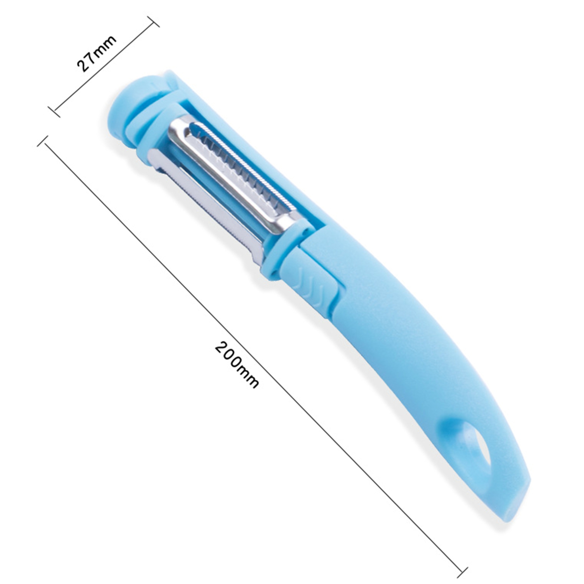 3" 1 Stainless Steel Peeler 2