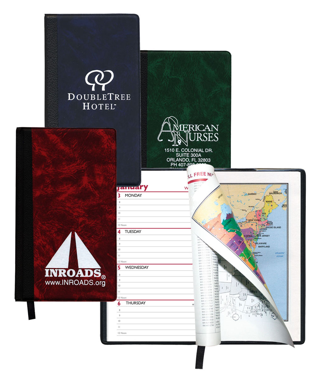 Weekly Florence Designer Hard Cover Planner / 2 Color Insert w/ Map 3