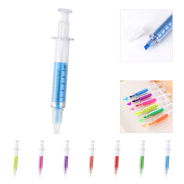 Syringe Shape Highlighter with Scale