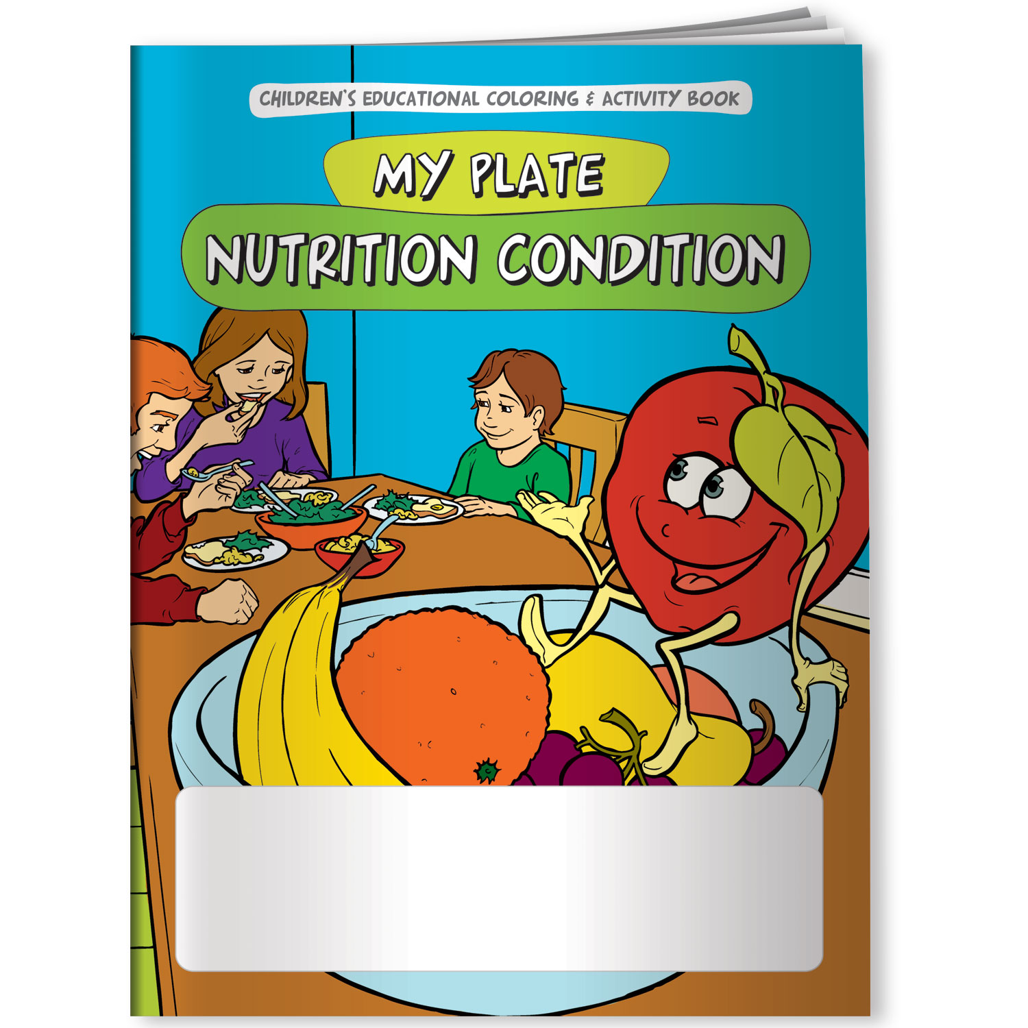 Coloring Book - My Plate: Nutrition Condition 4