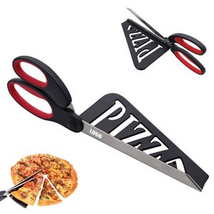 Pizza Cutter Scissors With Side Spatula And Ergonomic Handle 29