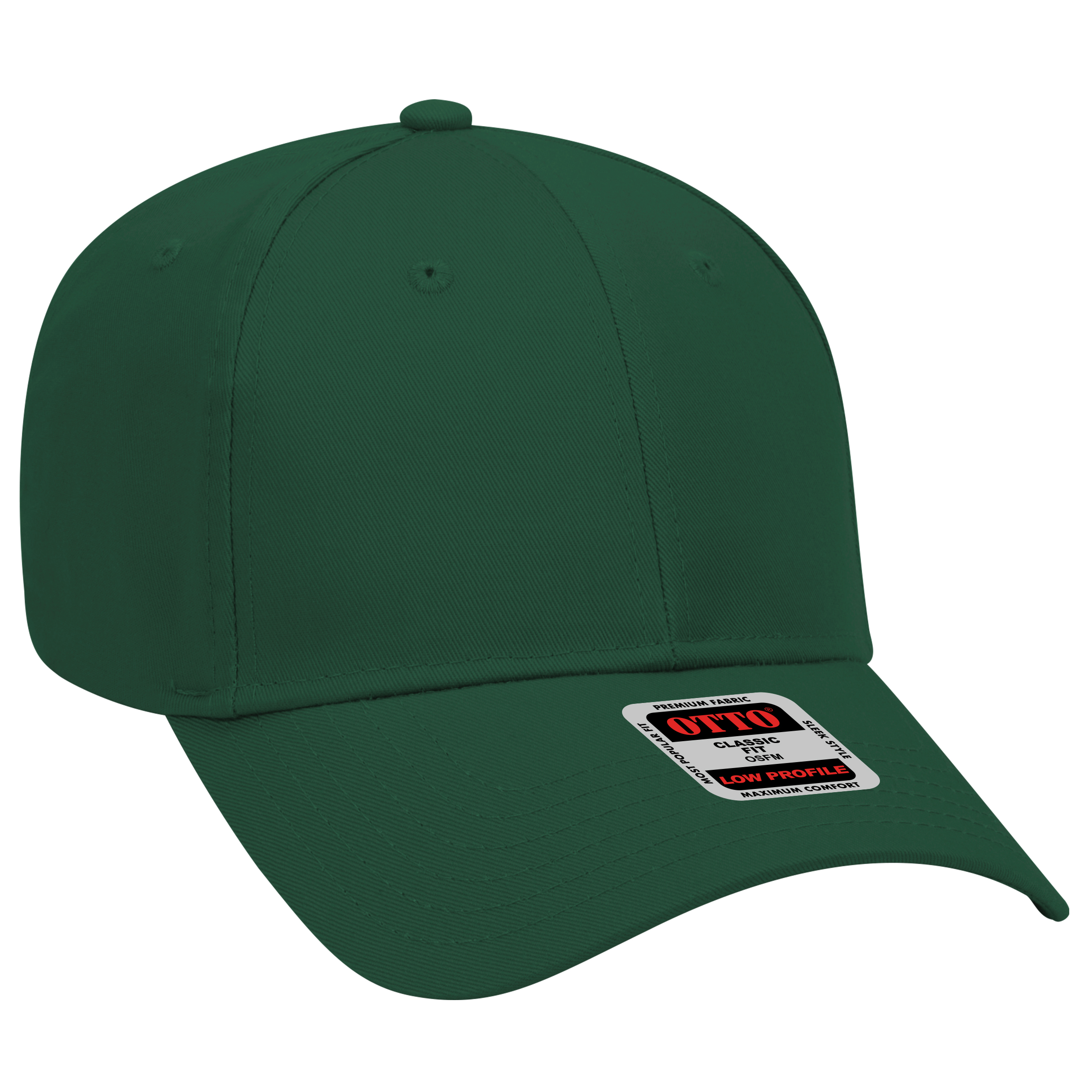 OTTO CAP® 6 Panel Low Profile Baseball Cap 17