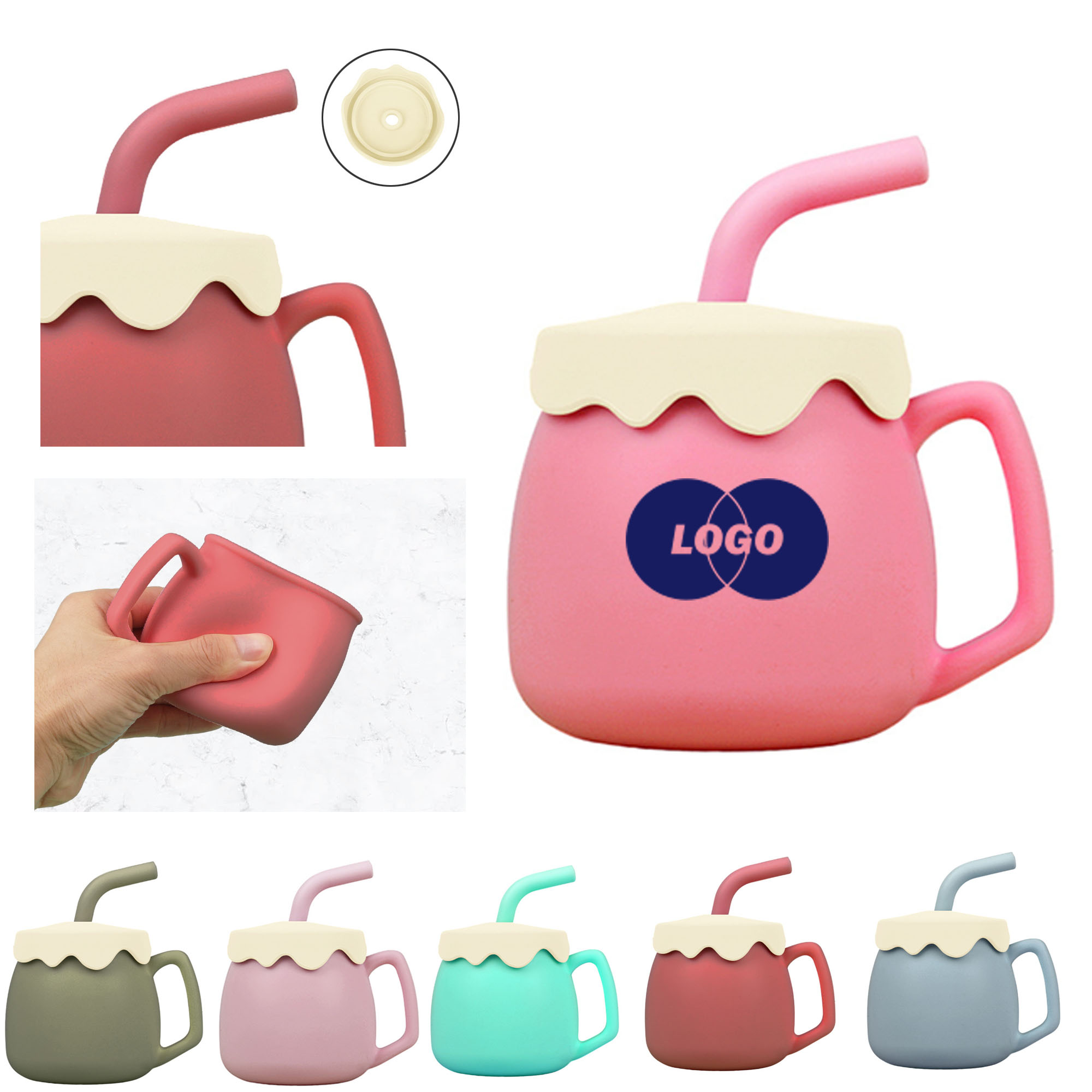 Edible Grade Durable Baby Silicone Customizable Logo 2