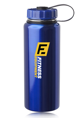 34 oz. Stainless Steel Sports Bottles with Lid, custom water bottle with logo imprint 8