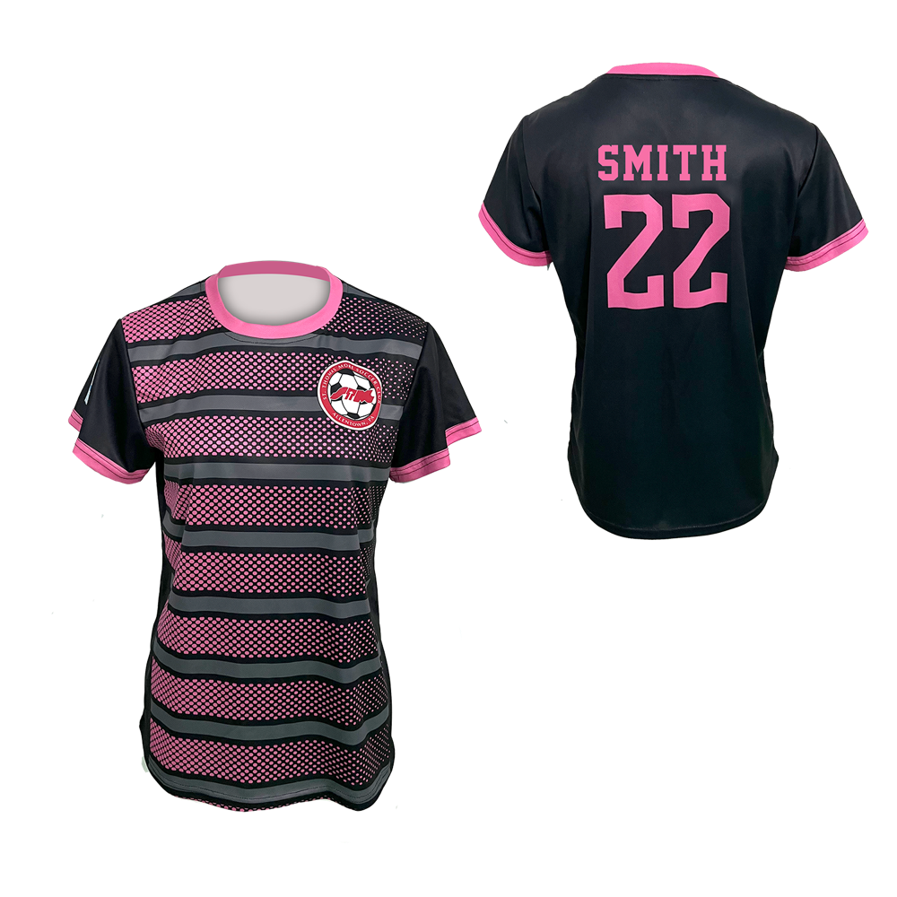 Women's Soccer Crew SS Pinhole Mesh Jersey 2