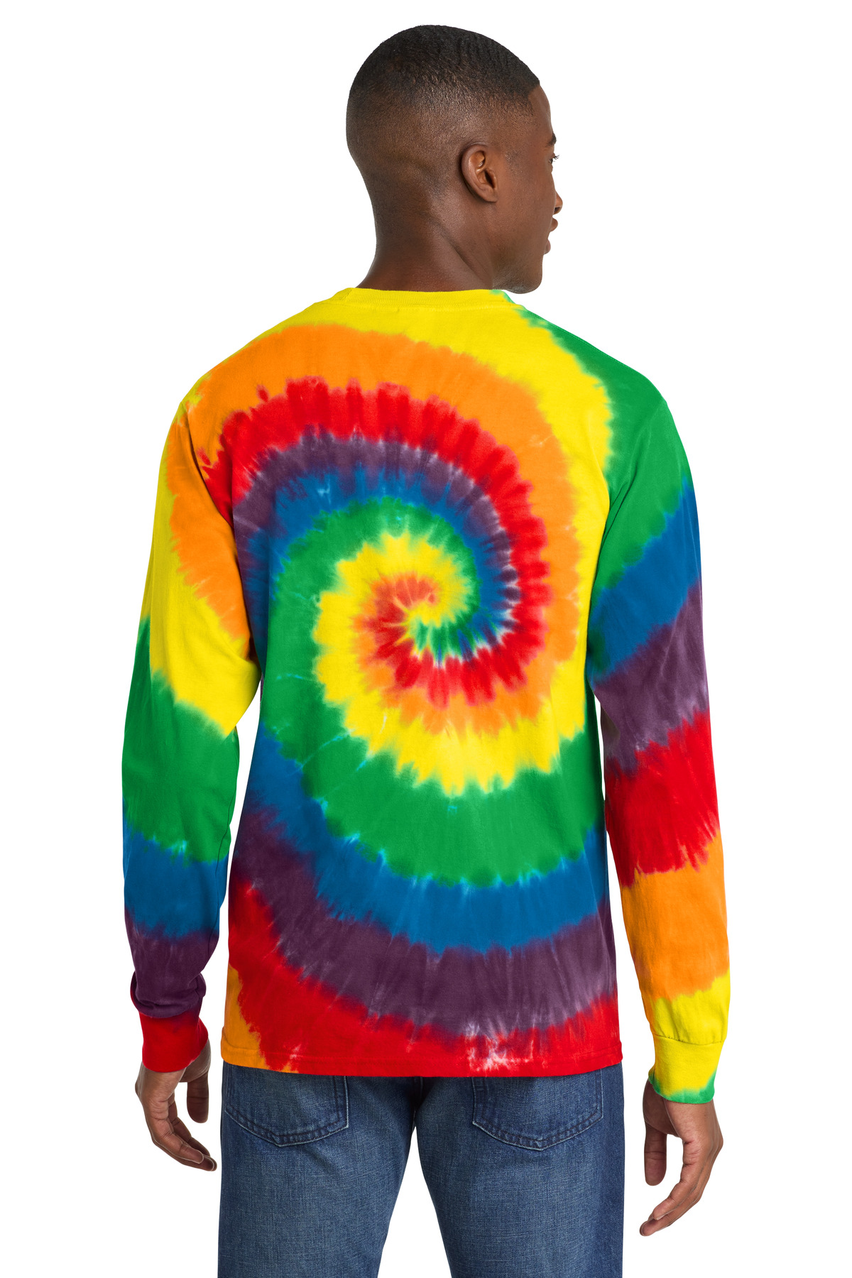 Port & Co Tie-Dye Long Sleeve Tee. PC147LS 23