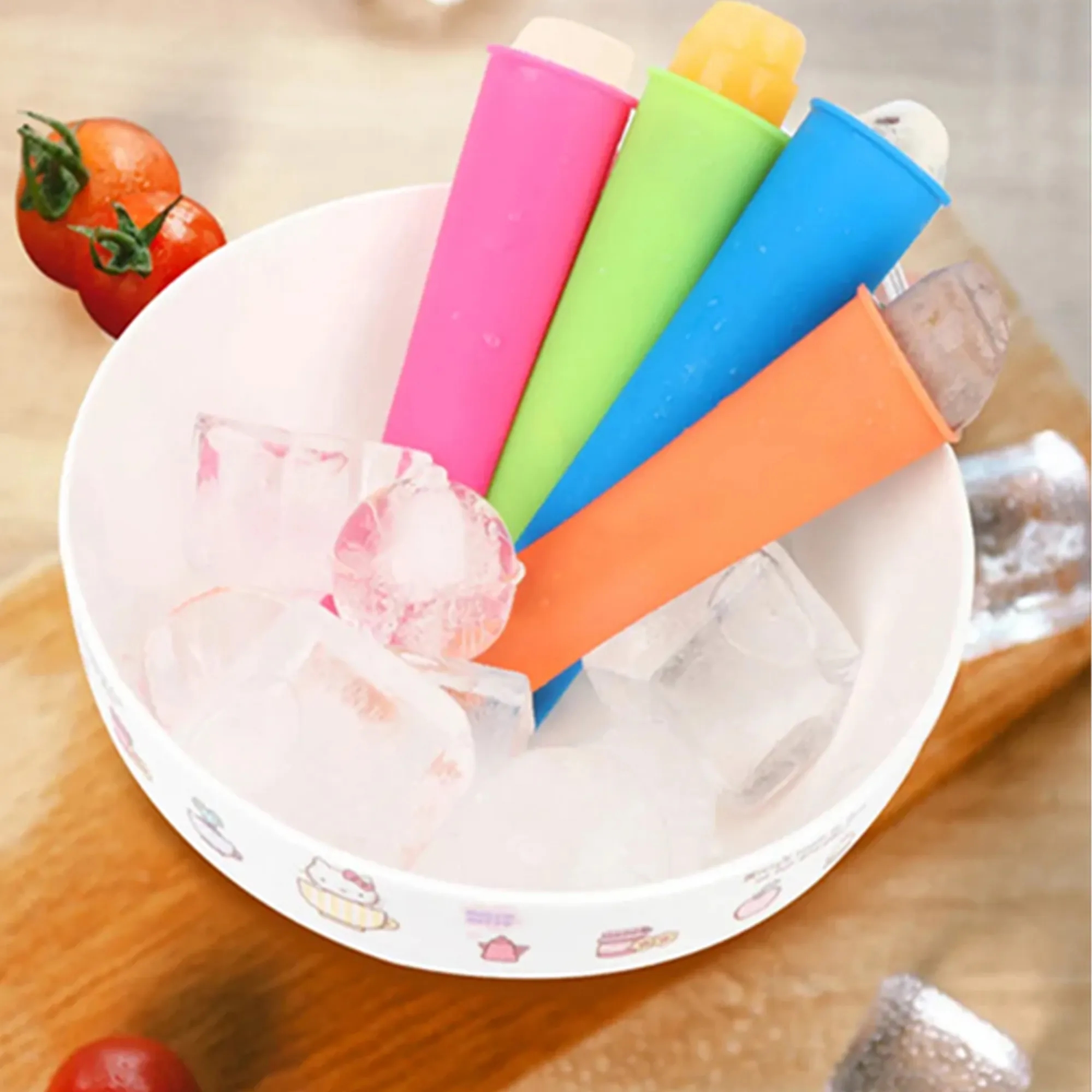 Silicone Popsicle Maker Ice Pop Mold 5