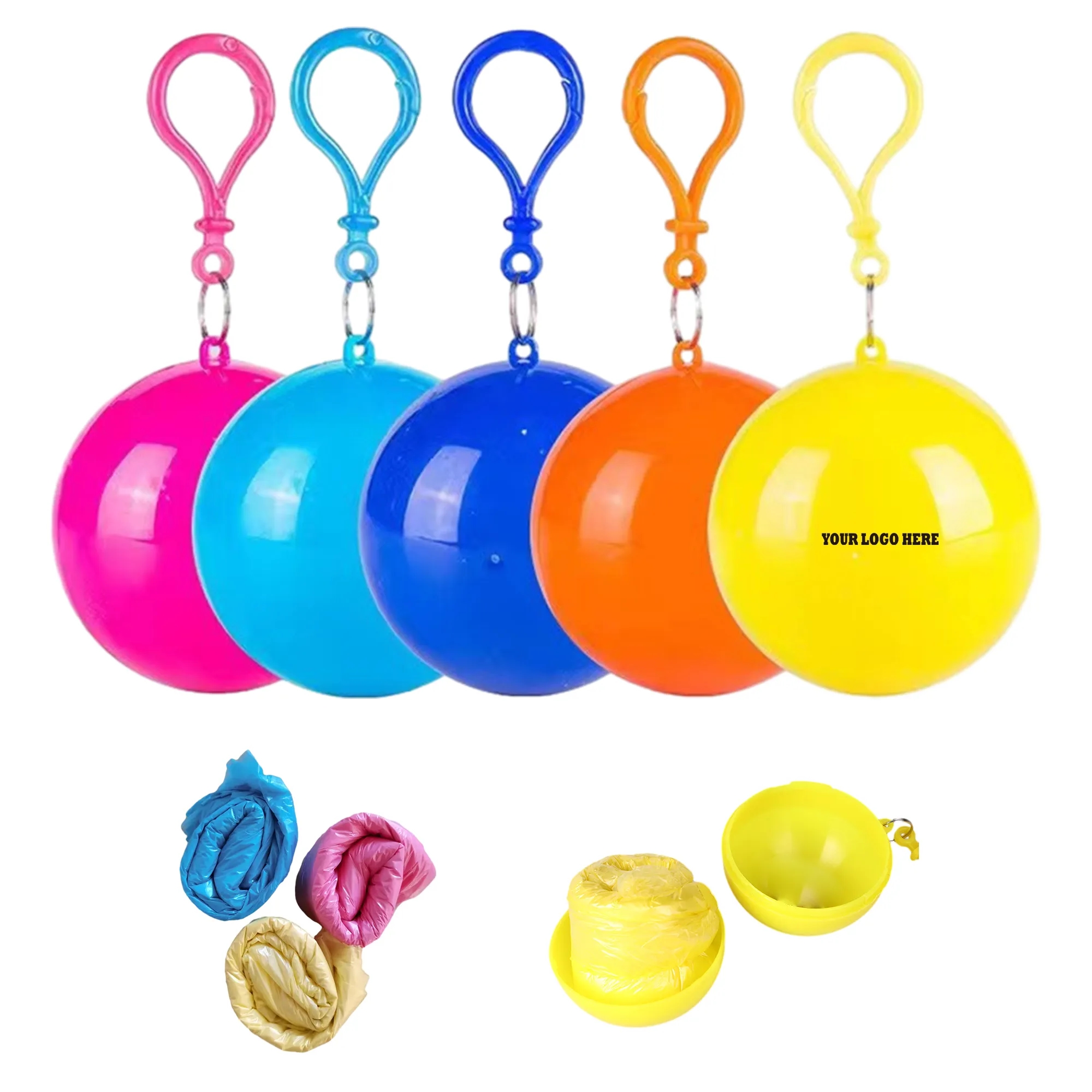 Disposable Raincoat Ball For Adults MOQ 50PCS 3