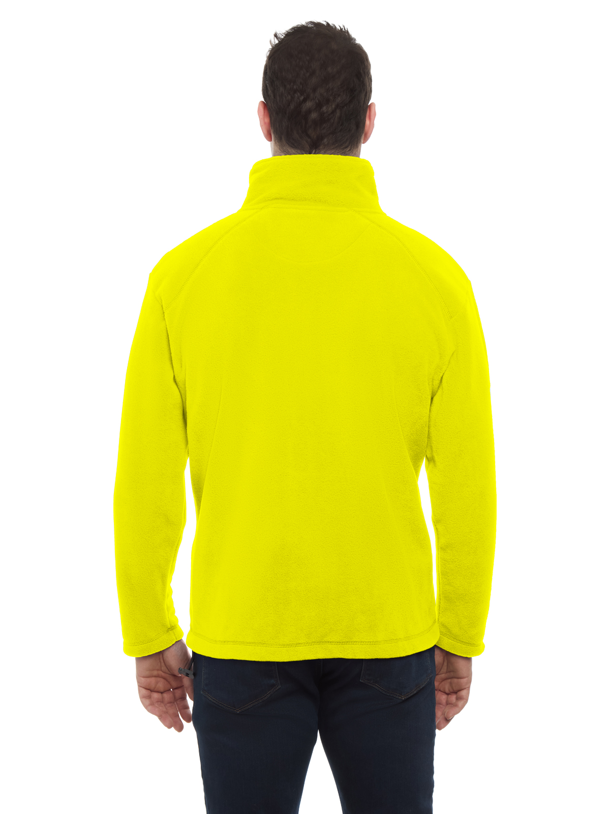 Blue Generation - Unisex 2-Pocket Micro Fleece Zip Pullover 18