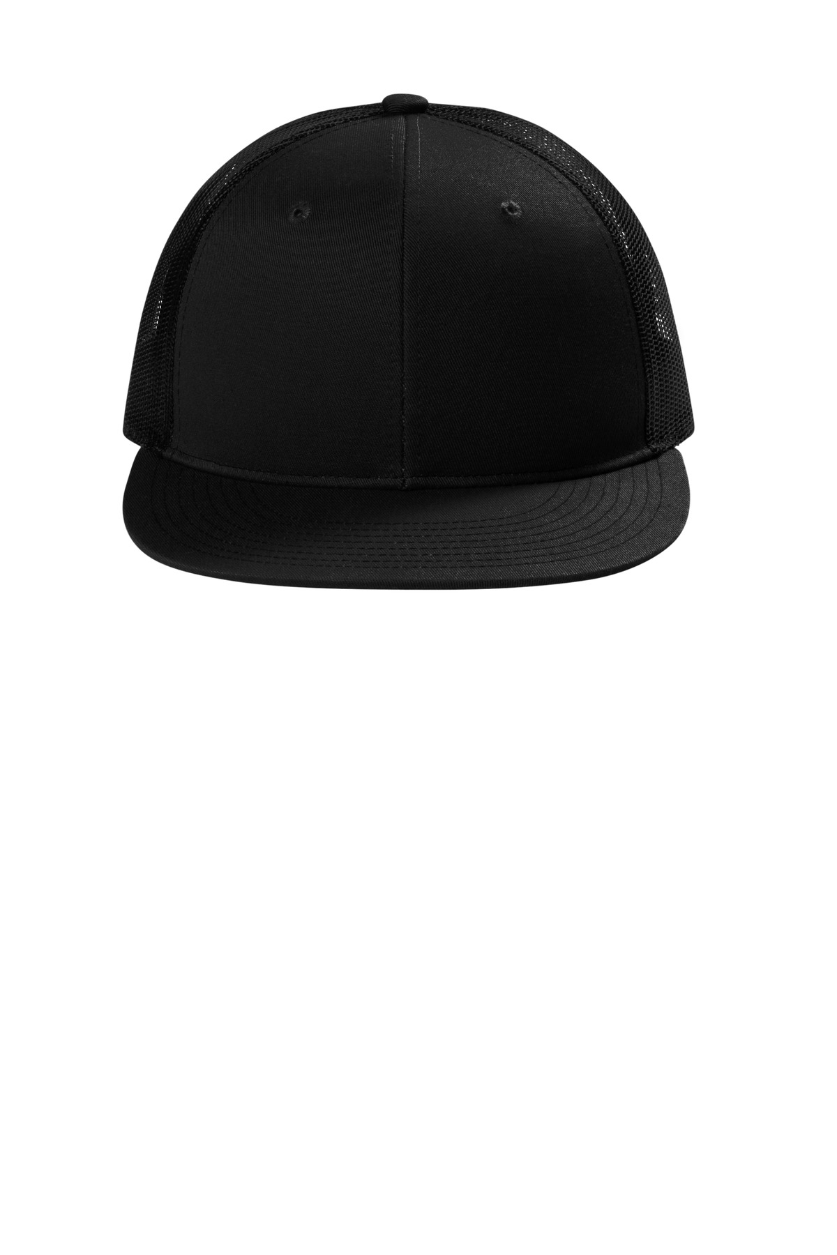 Port Authority Snapback Flat Bill Trucker Cap C407 5
