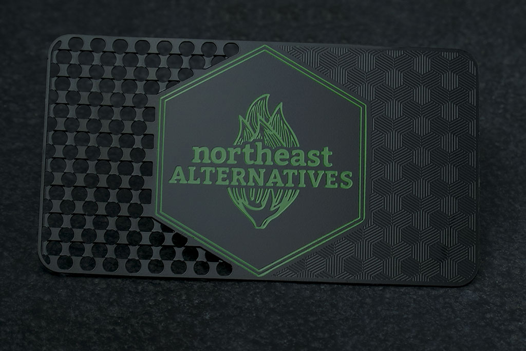 Black Metal Business Cards 24