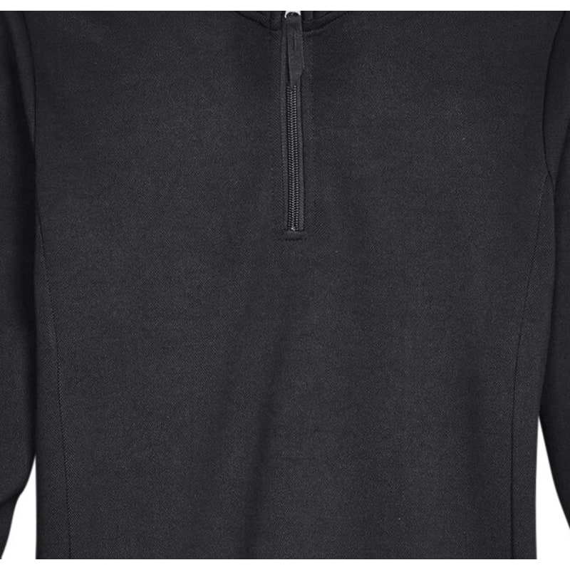 UltraClub Ladies' Coastal Pique Fleece Quarter-Zip 11