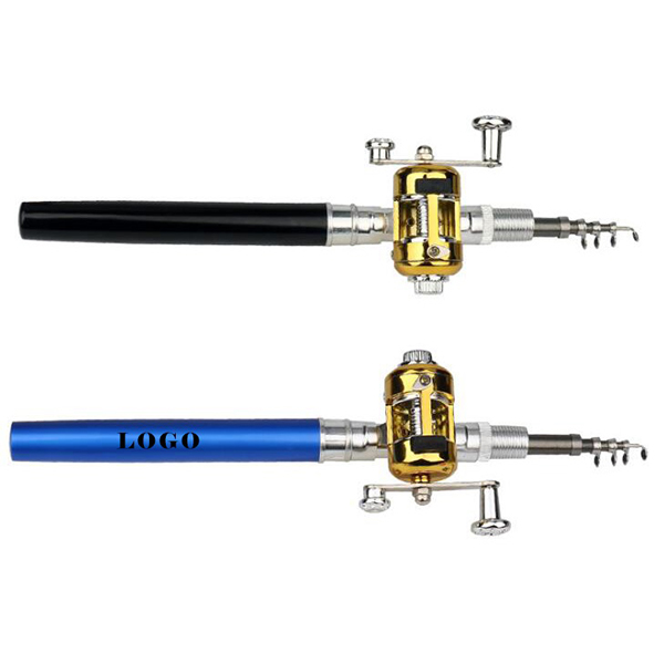 Telescopic Pocket Pen Fishing Rod Set 2