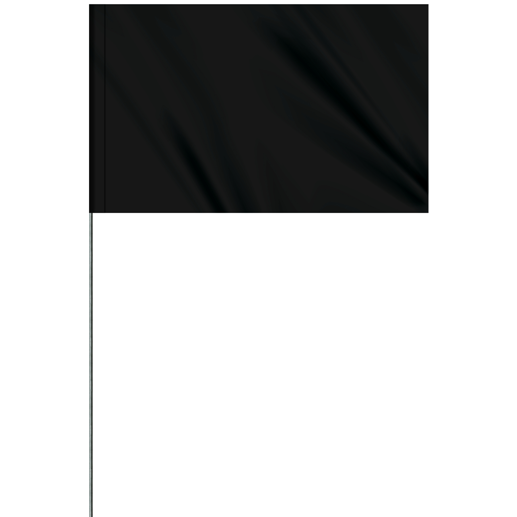 1-Color 5" x 8" Custom Vinyl Marking Flag with 36" Wire 3