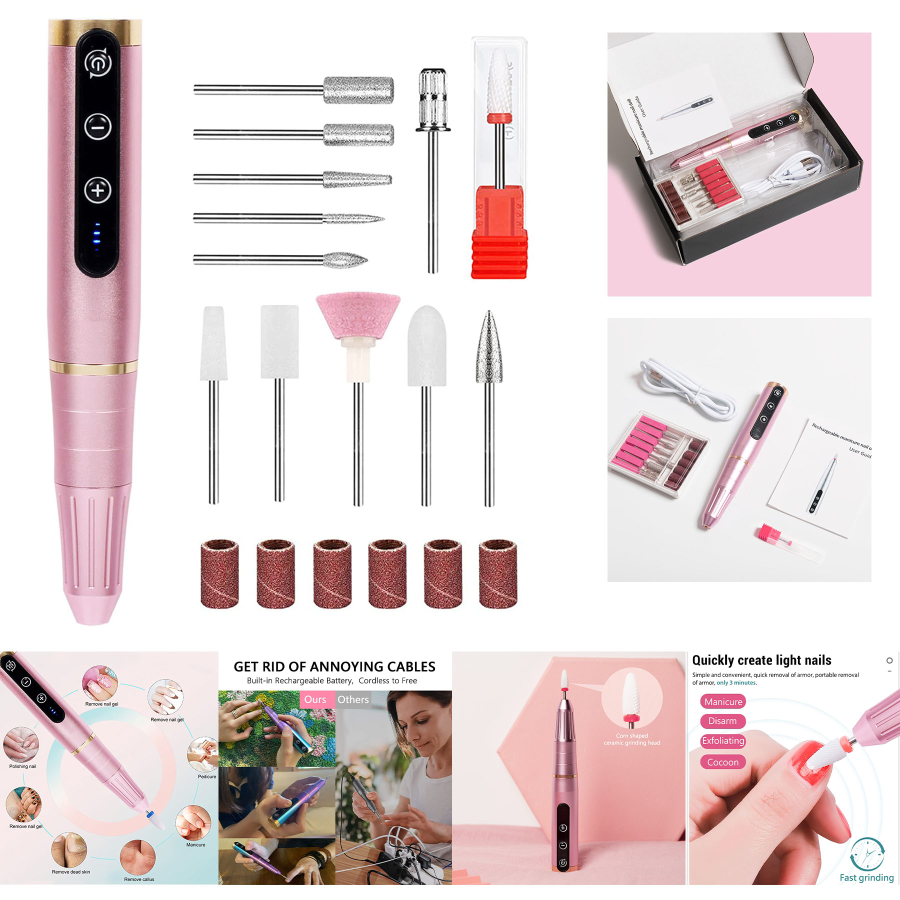 Electric Nail Drill Machine 2
