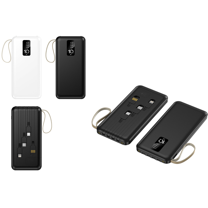 10000 mAh Power Bank W/ USB Power Delivery 20W 3