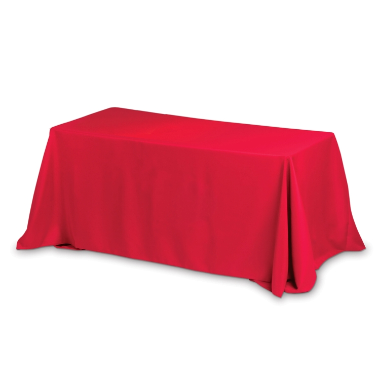 "Preakness Six" 3-Sided Economy Table Cover & Throws (One Color Print) / Fits 6 ft Table 31