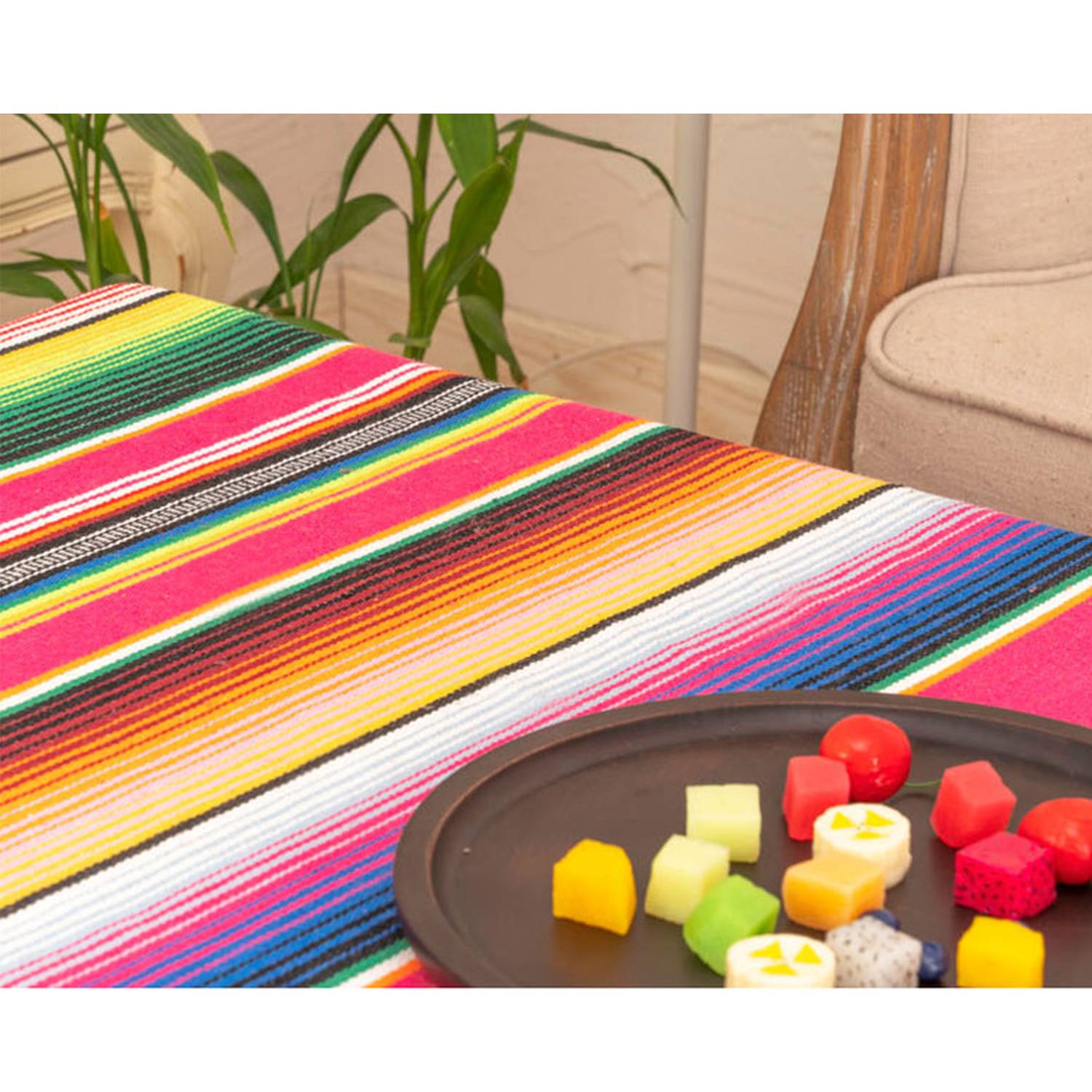 Iridescent Mexican style Custom tablecloths/blankets 7