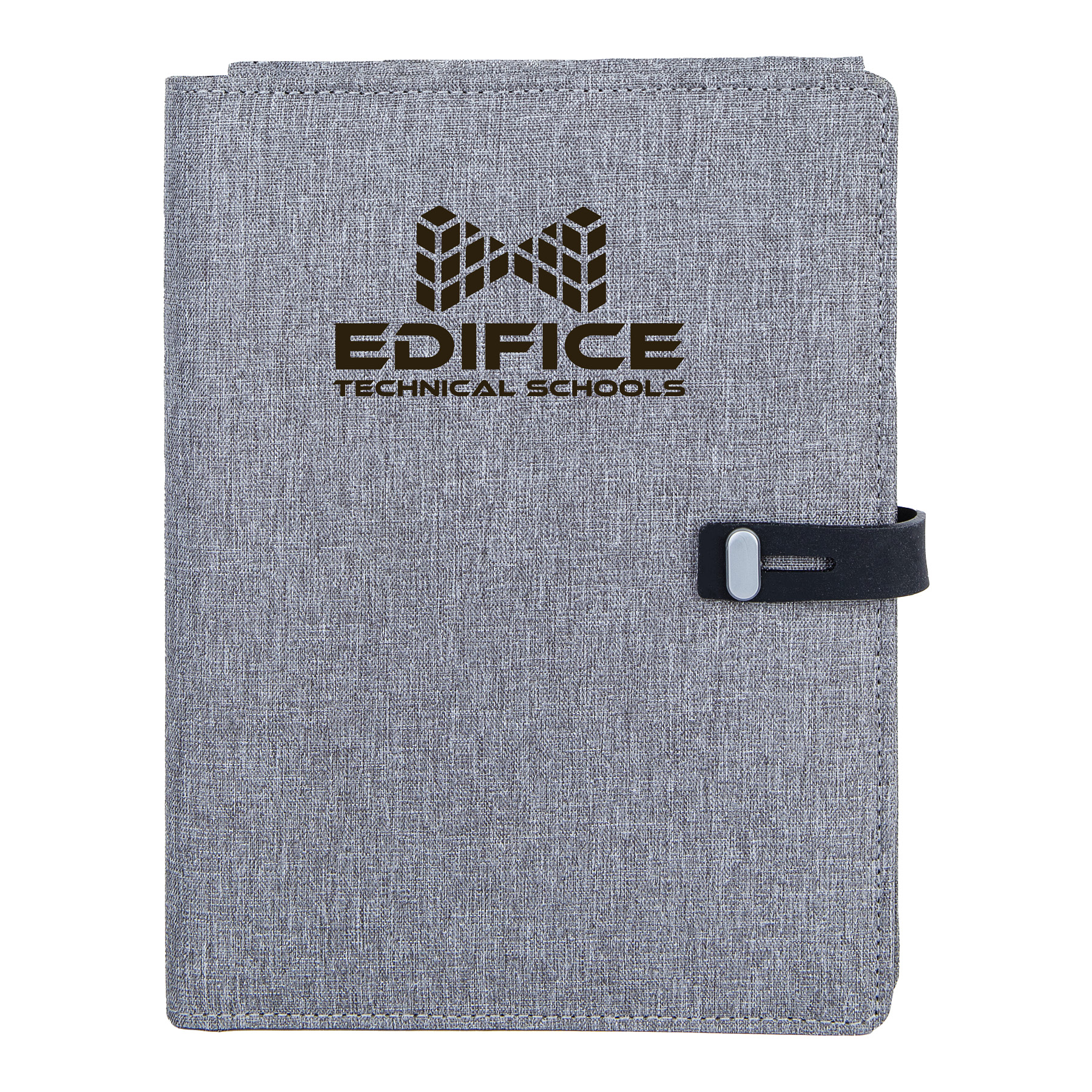 Binghamton RPET Padfolio w/ Wireless Phone Charger 11