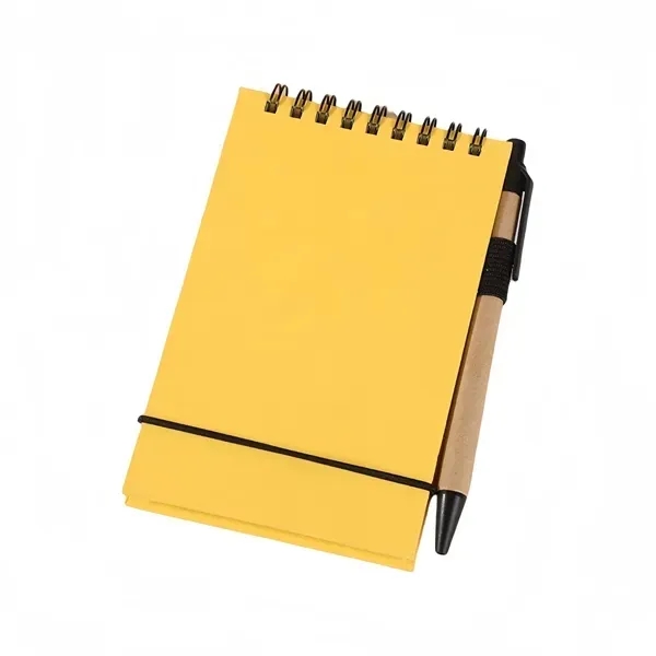 A6 Spiral Notebook and Pen Set 7