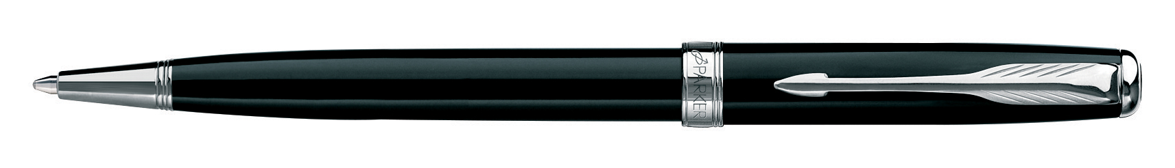 Parker Sonnet Black Lacquer CT Ball Pen 2