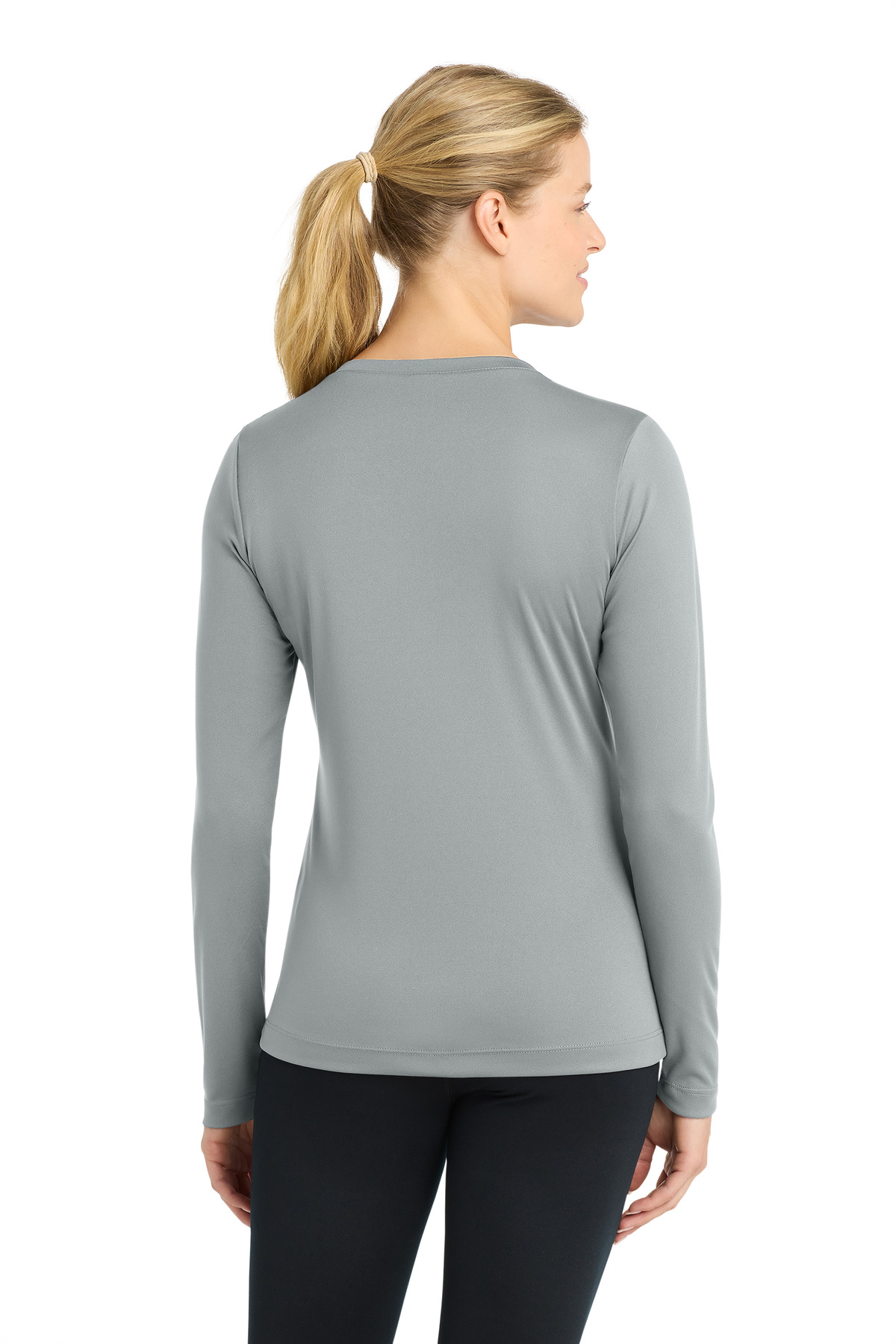 Sport-Tek Women's Long Sleeve PosiCharge Competitor V-Neck Tee. LST353LS 38