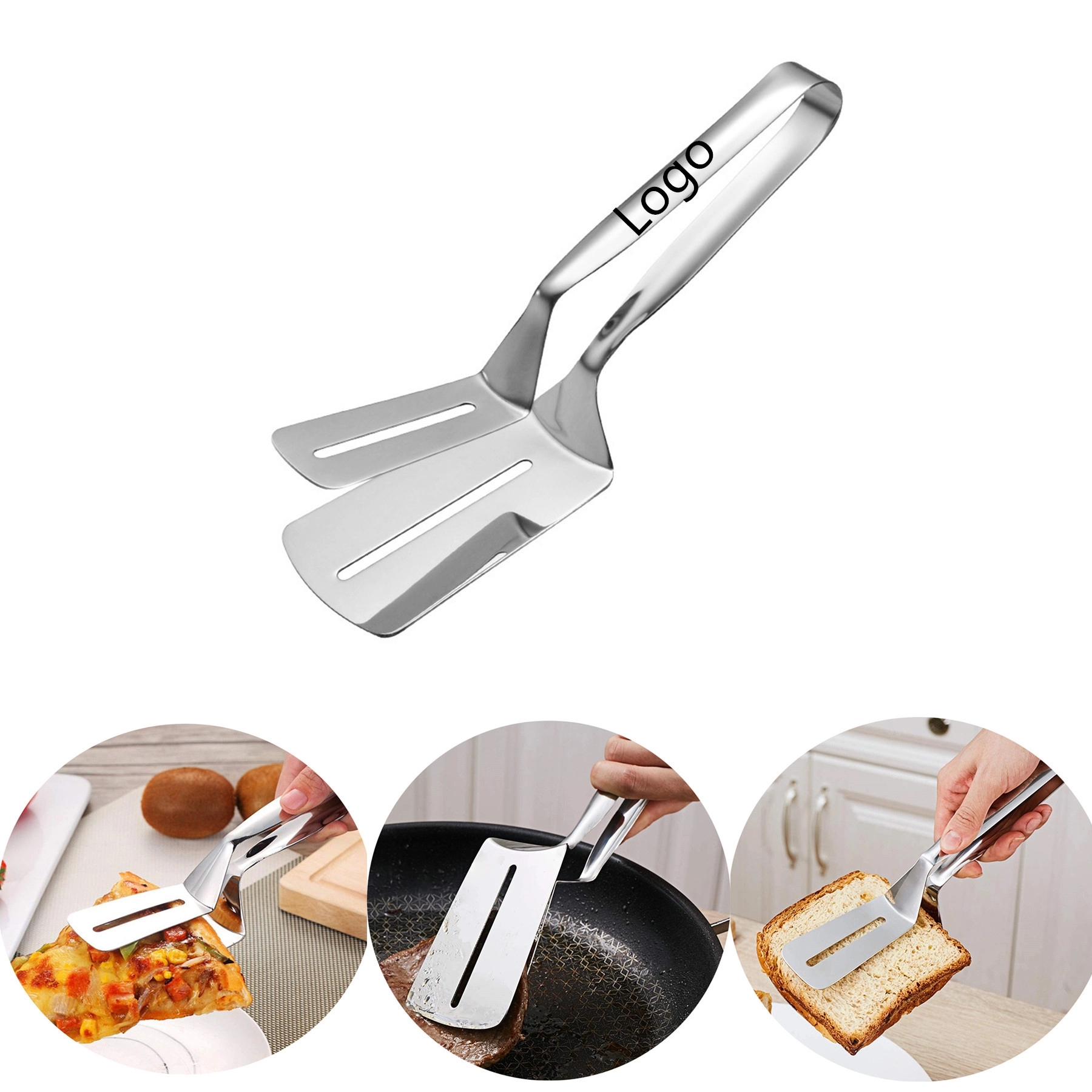 Barbecue Clamps Spatula 2