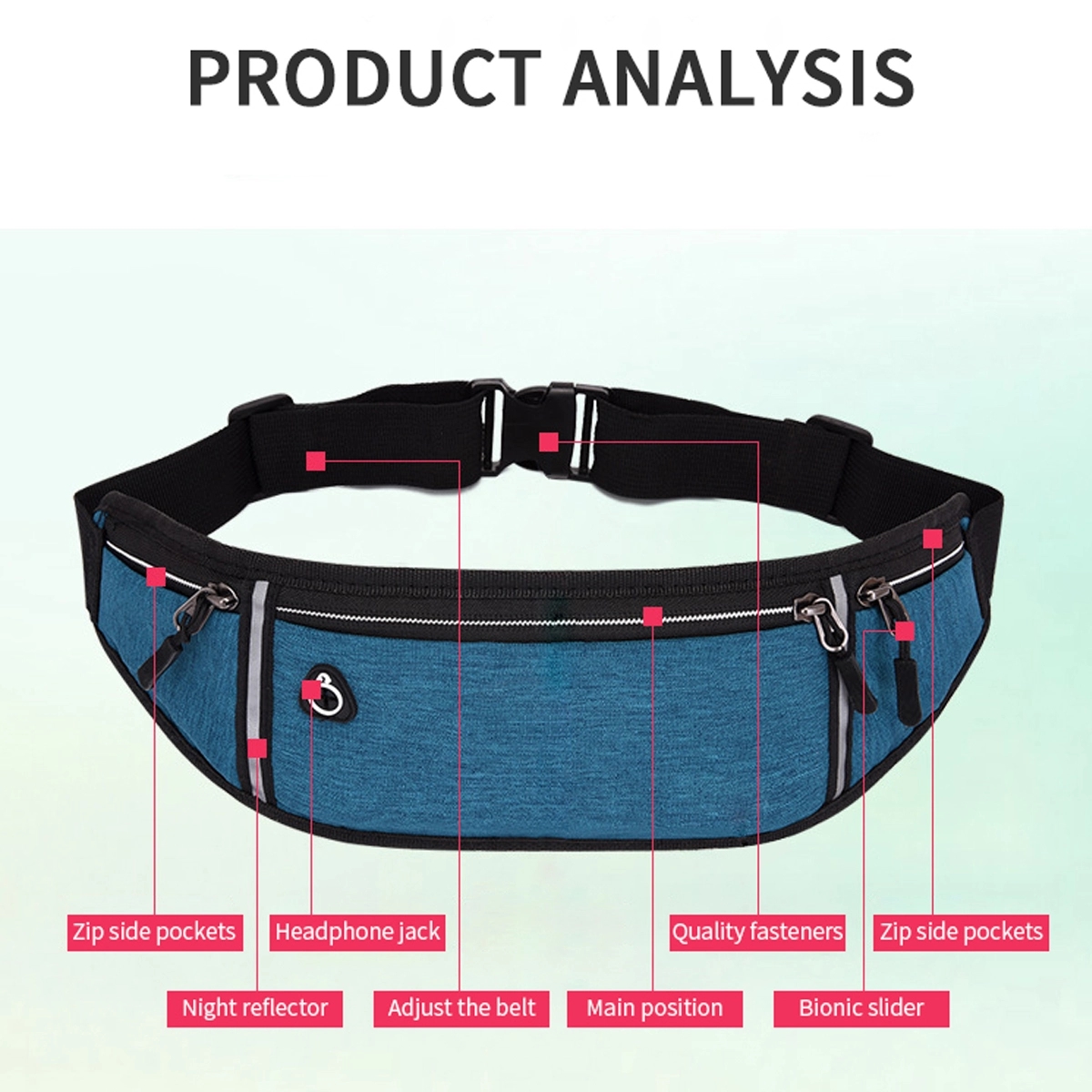 Running Belt Fanny Pack 7