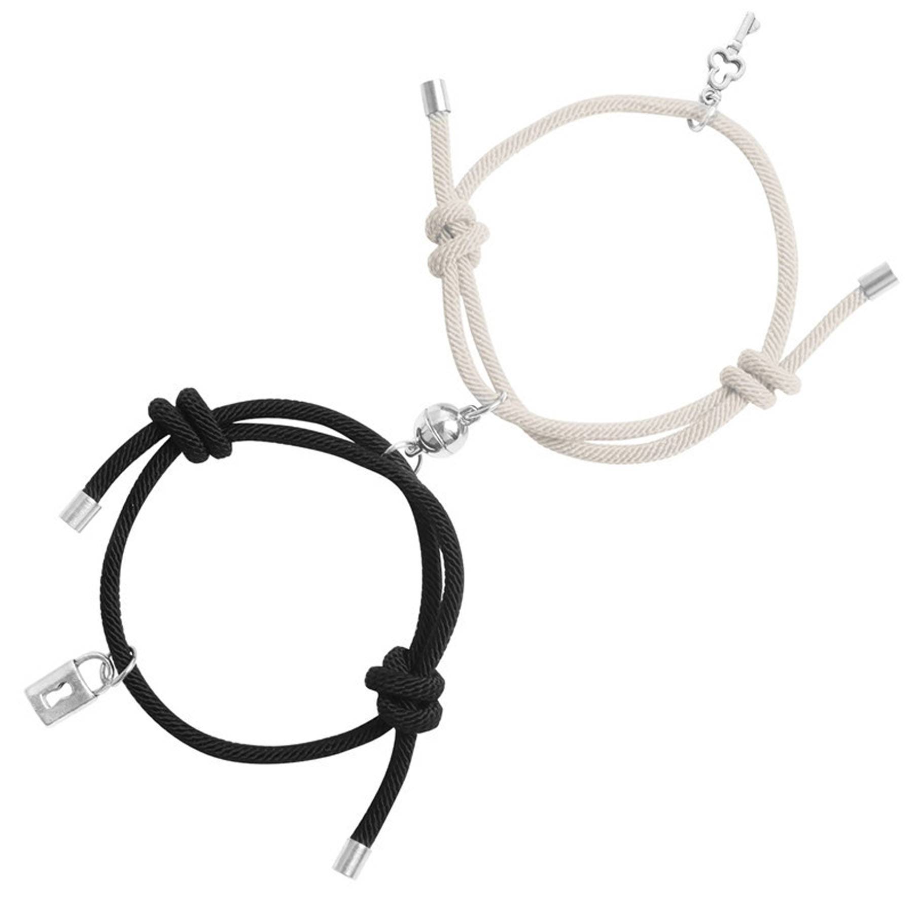 Alloy key lock magnetic bracelet 6