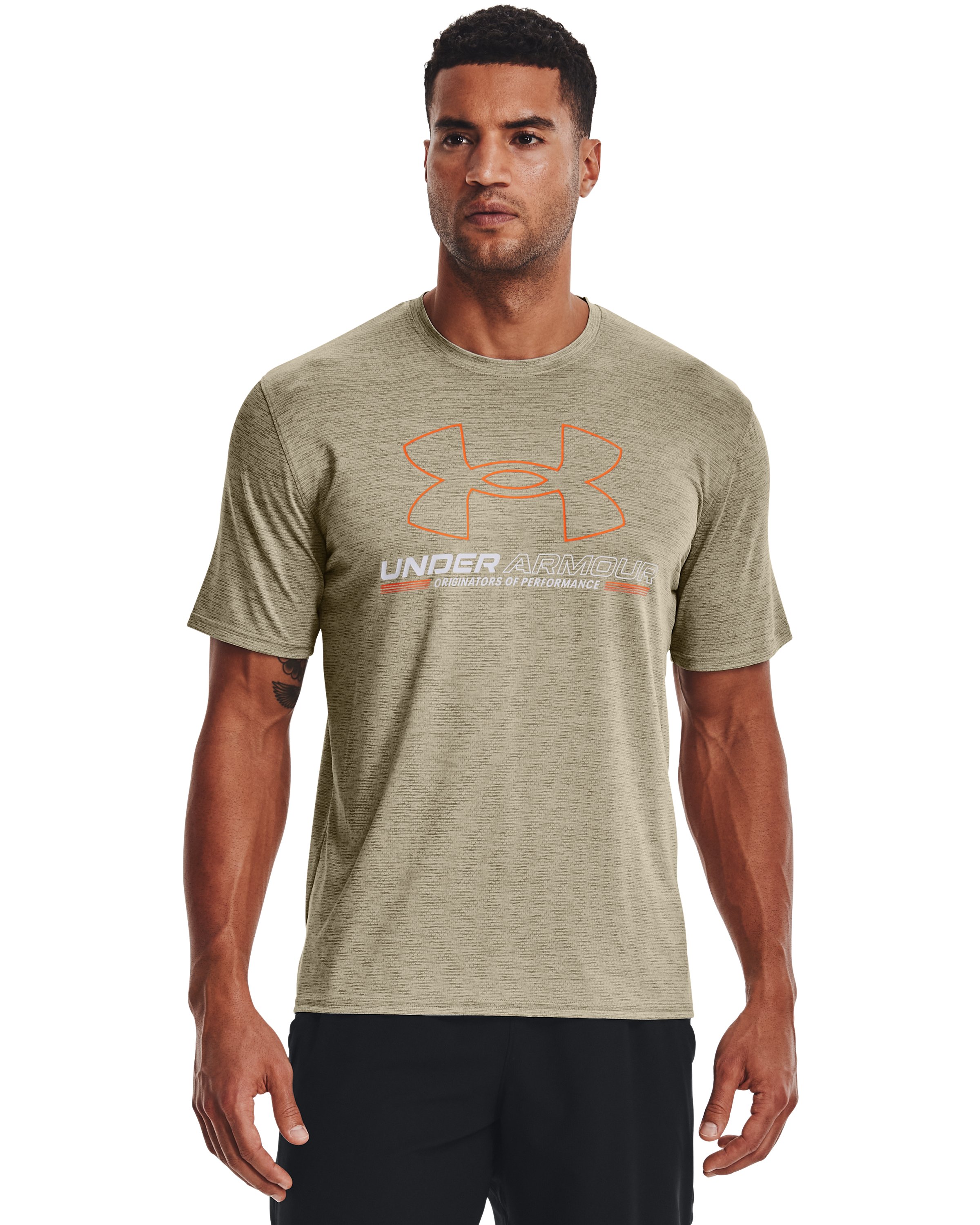 UA Vent Graphic Men's Training Short Sleeve 4