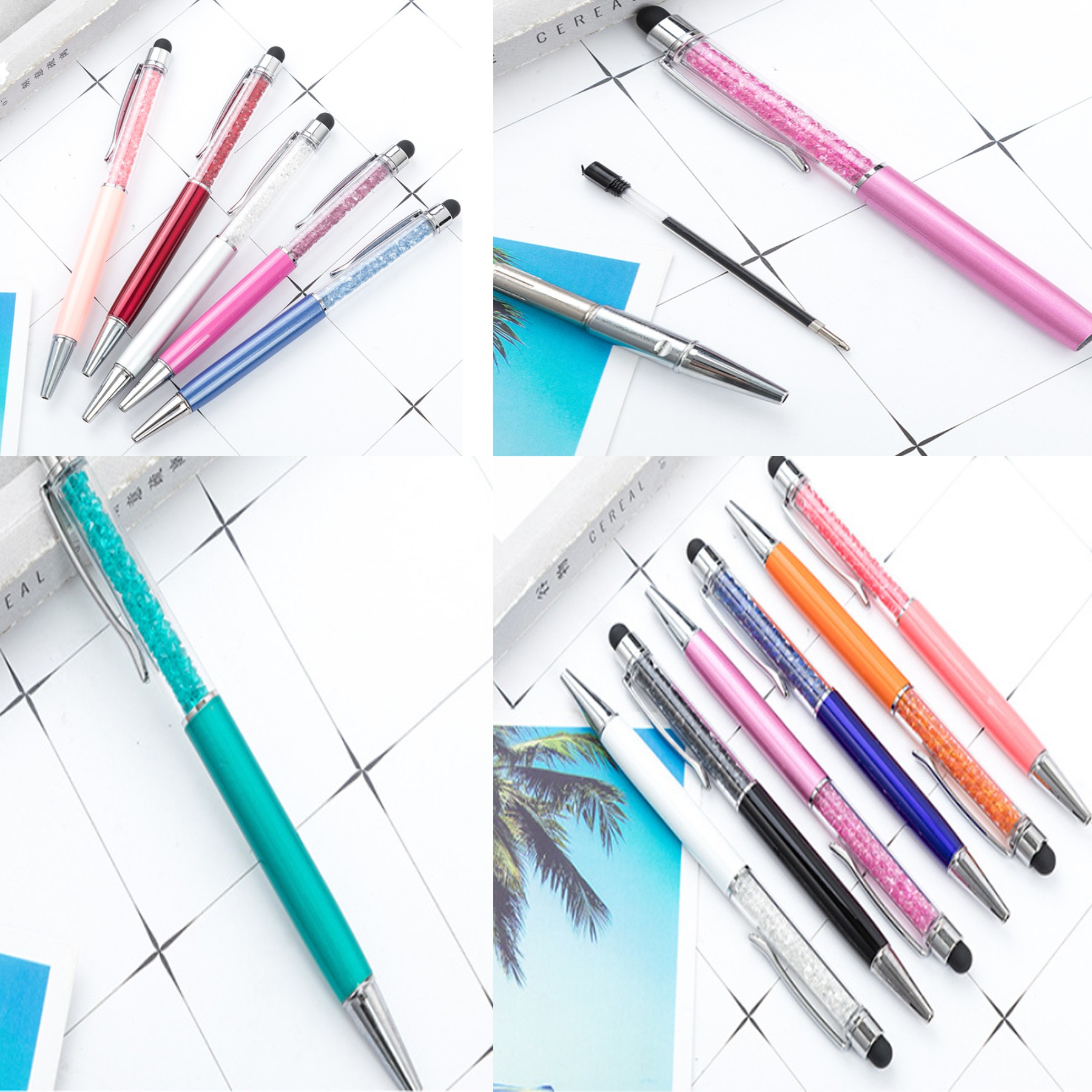 Crystal Stylus Twist Pen 2