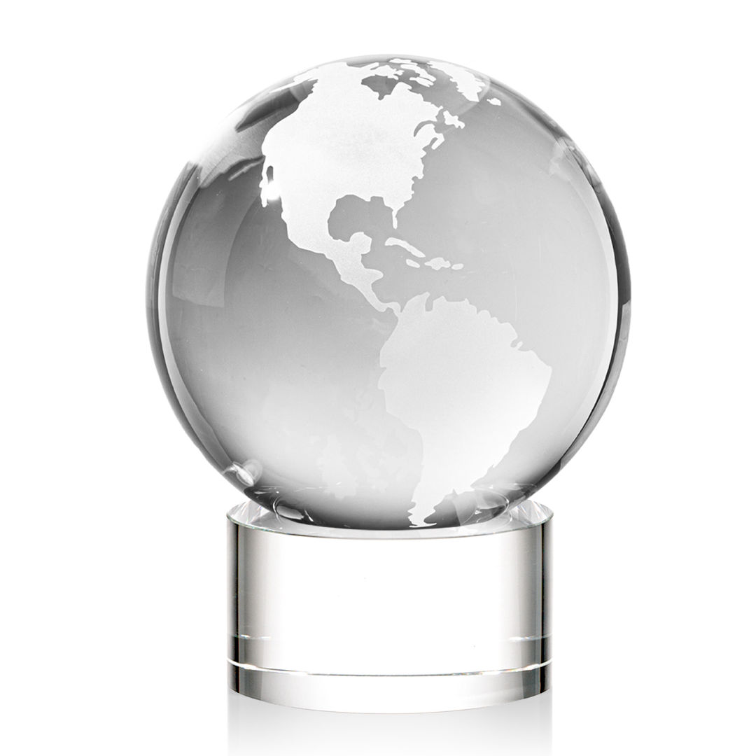Globe Award on Marvel Base - Clear 3