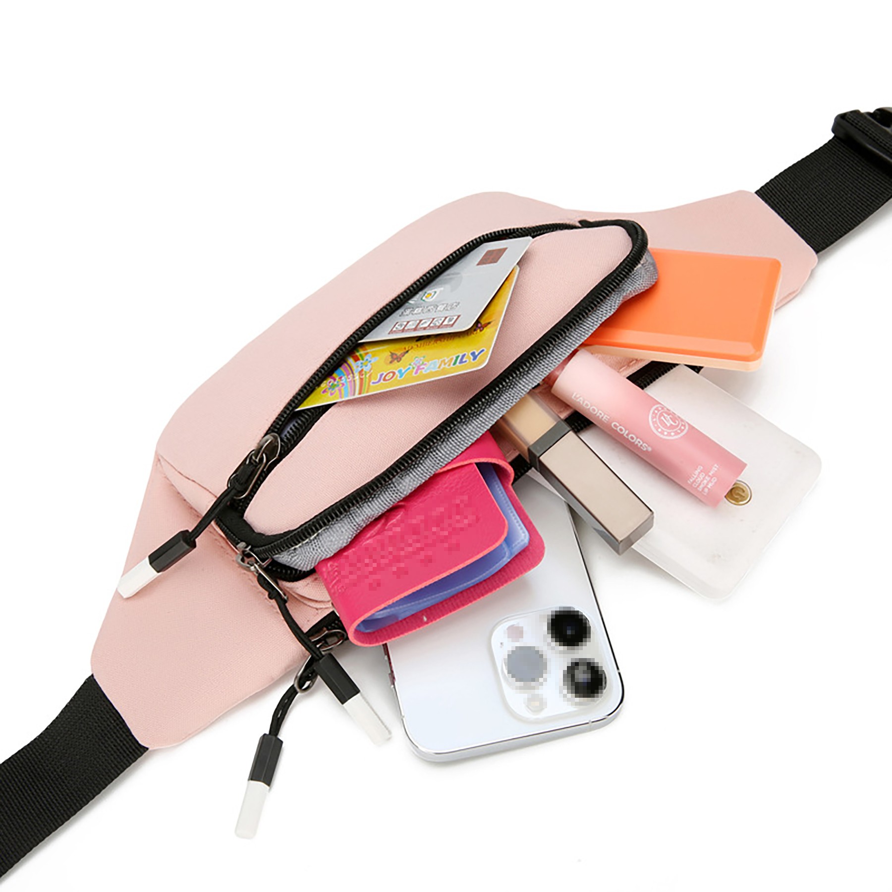 Large Capacity Adjustable Cross Body Fanny Pack 7