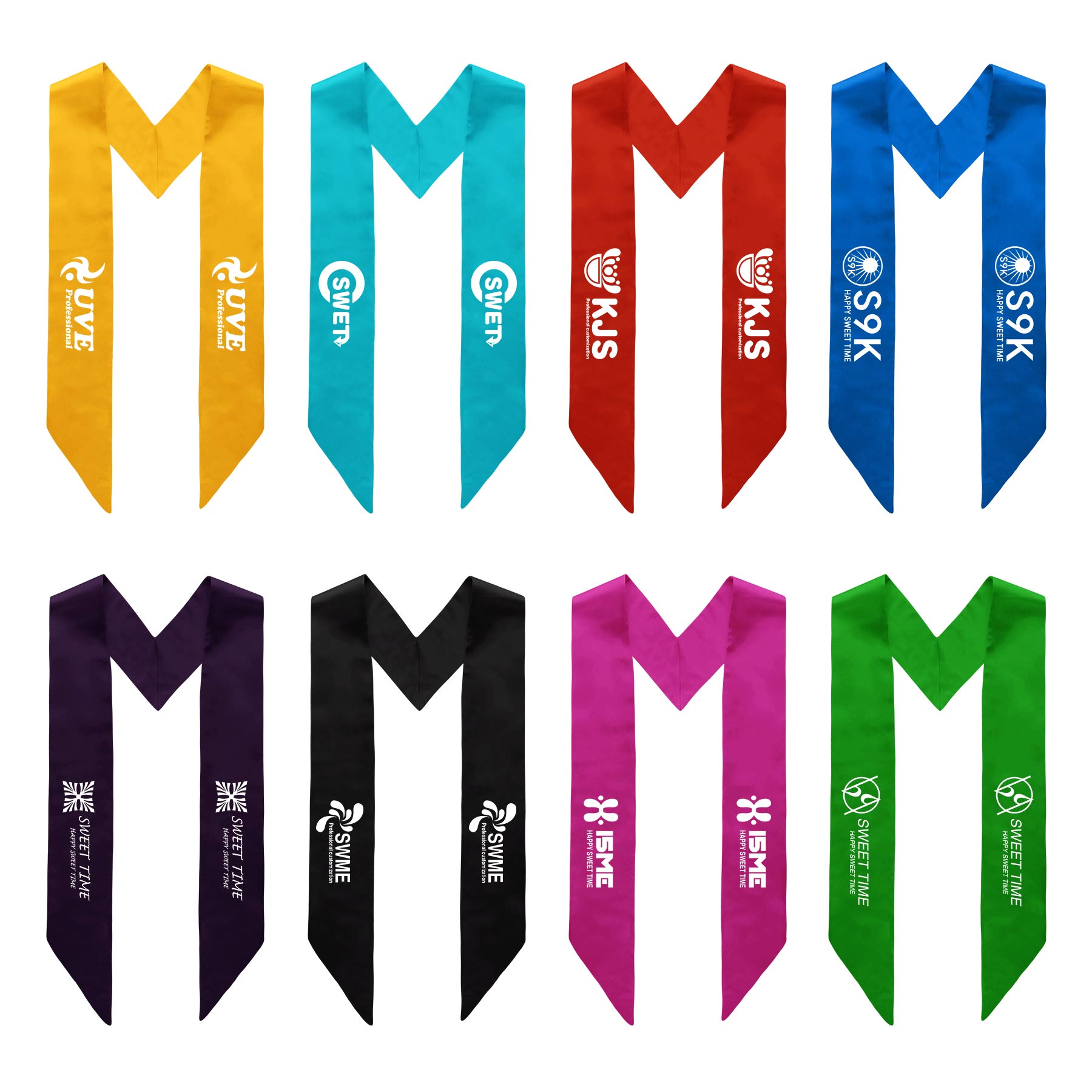 Full Color Digital Graduation Honor Stole 2
