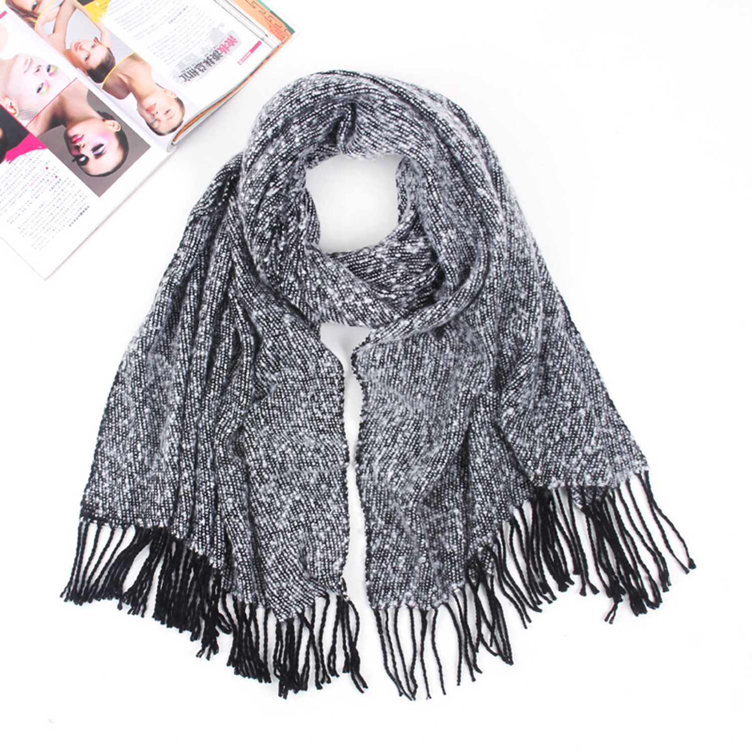 Charleston Fringed Scarf 3