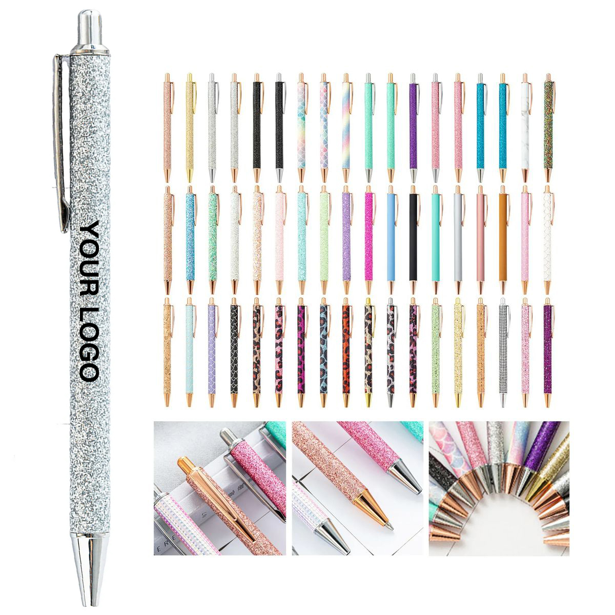 Slim Stylus Pen with Ballpoint Writing Tip 23