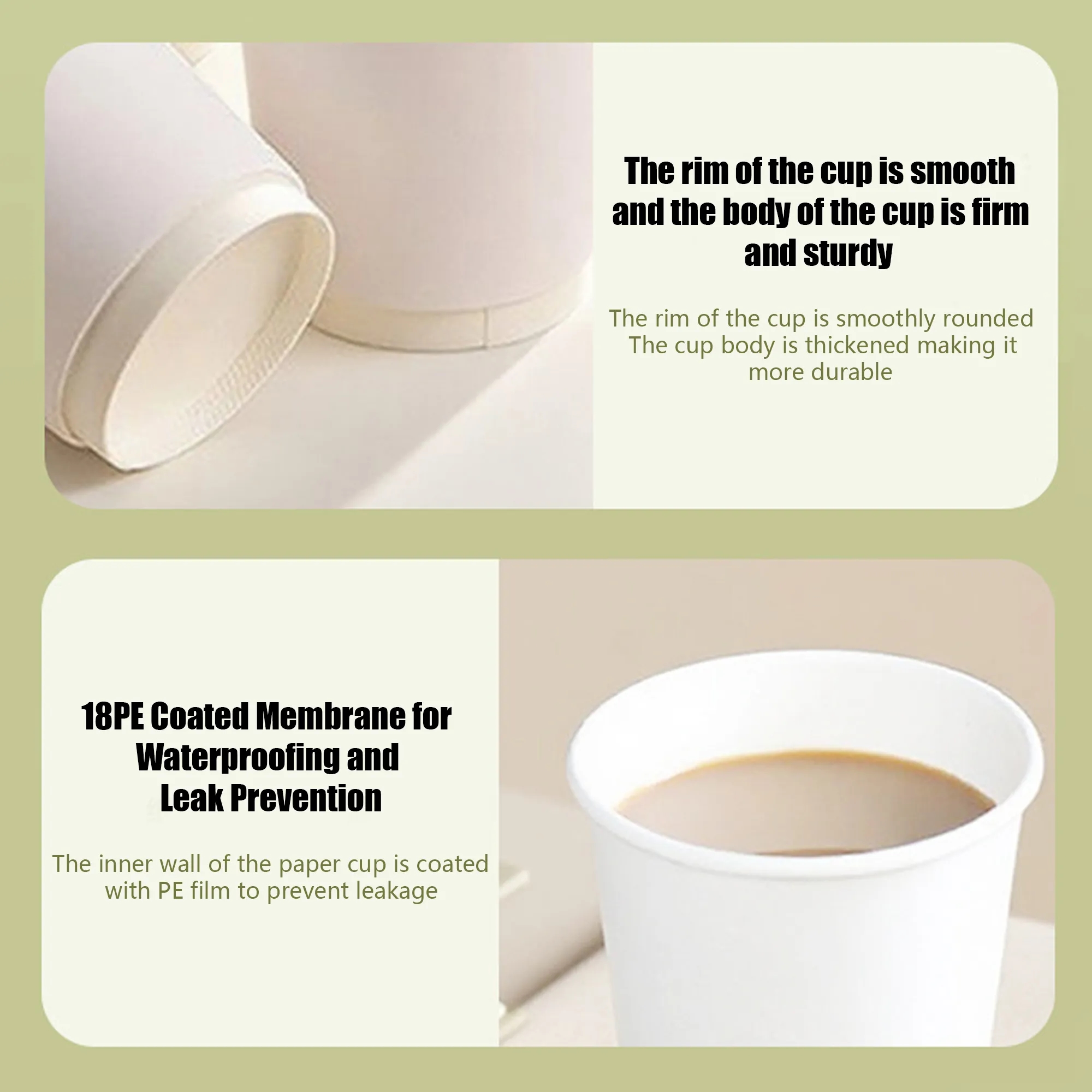 9oz Insulated Paper Cup With Lid Free Shipping 11