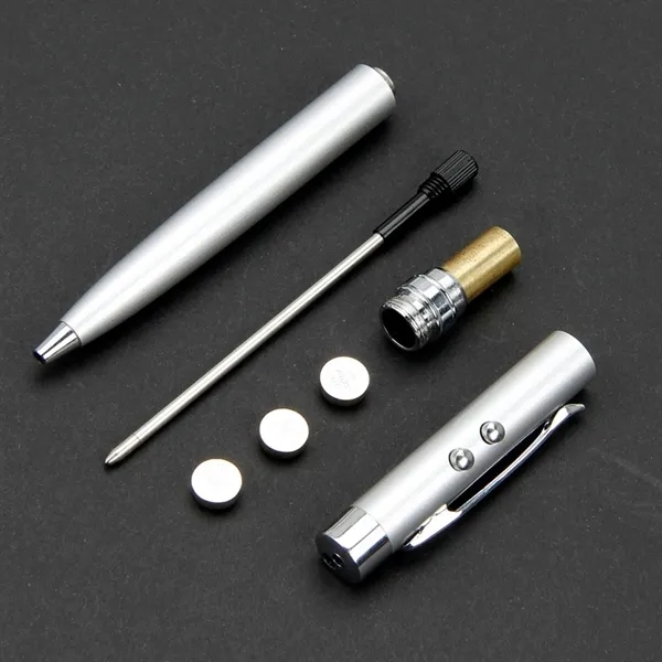 5-In-1 LED Stylus Laser Pointer Touch Screen Ballpoint Pen 2