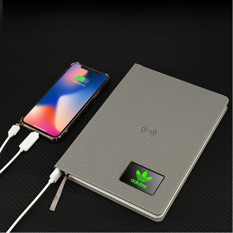 A5 Dairy Notebook With 10000Mah Wireless Charge Power Bank Notebook 2