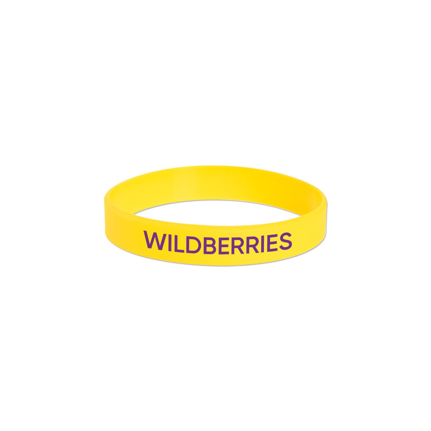 Custom Silkscreen Silicone Band Bracelet 2