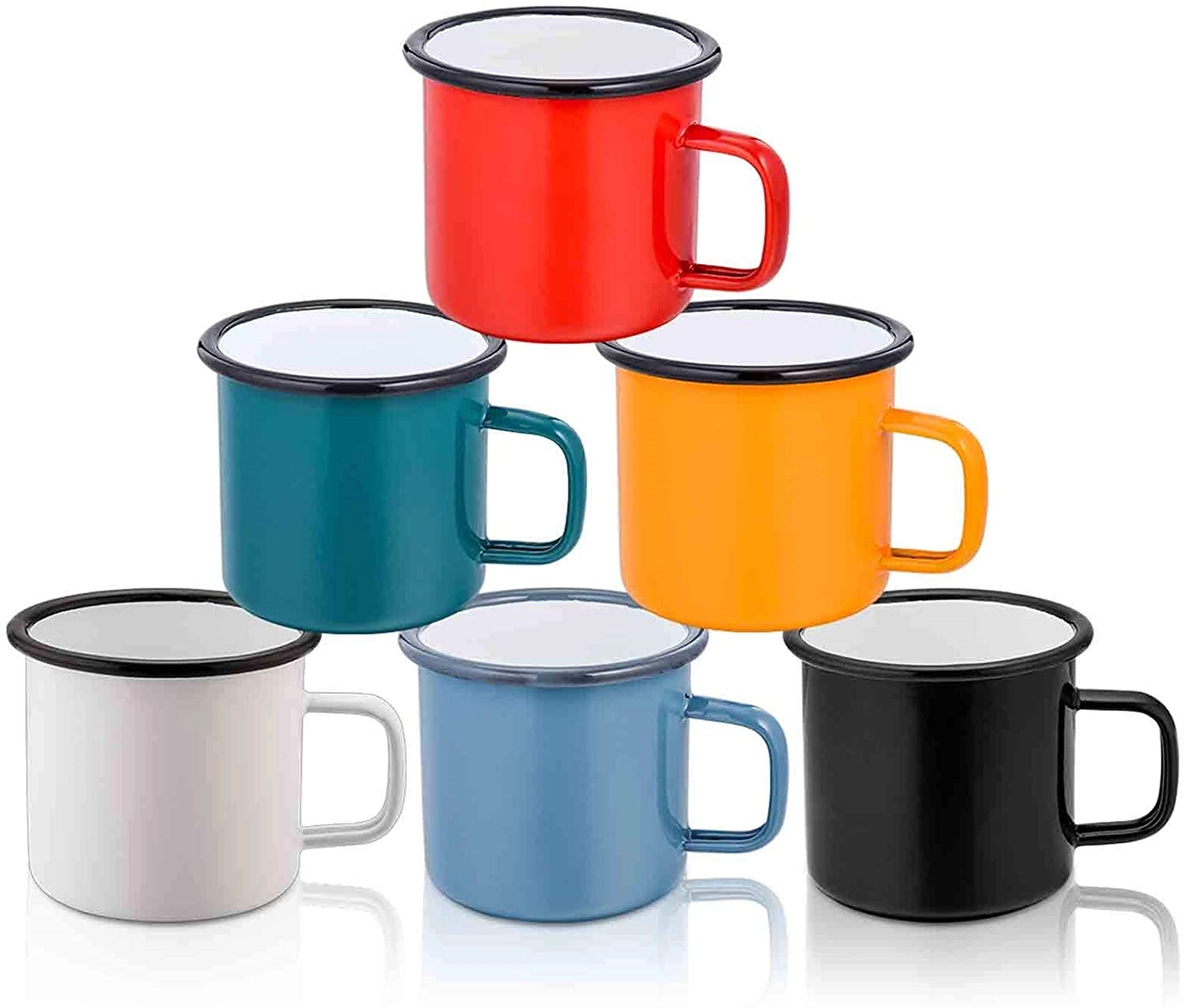 16 oz. Enamel Metal Camper Collection Mug 2